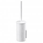 Tall toilet brush wall mounted