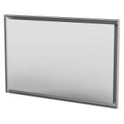 Mirror with frame and LED...