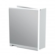 Wall cabinet with mirror