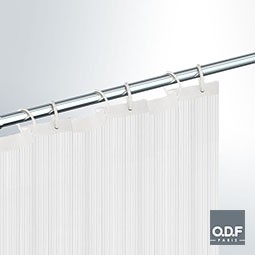 Shower curtain rails