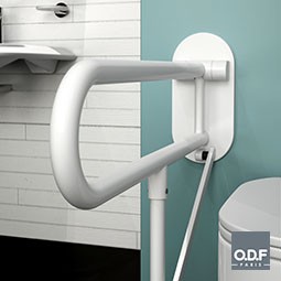 Folding grab bars Ø32mm - bathroom fittings for disabled
