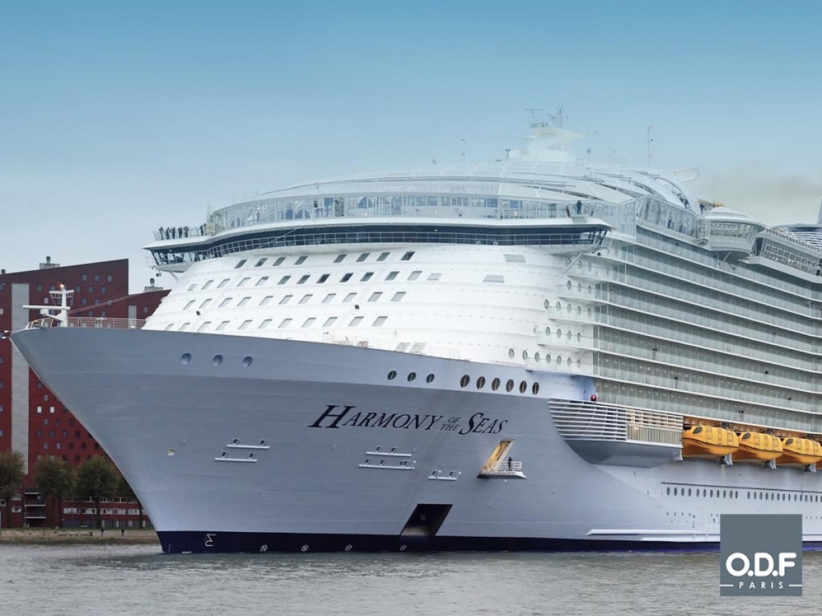 Harmony of the Seas - het grootste cruiseschip ter wereld uitgerust door ODF