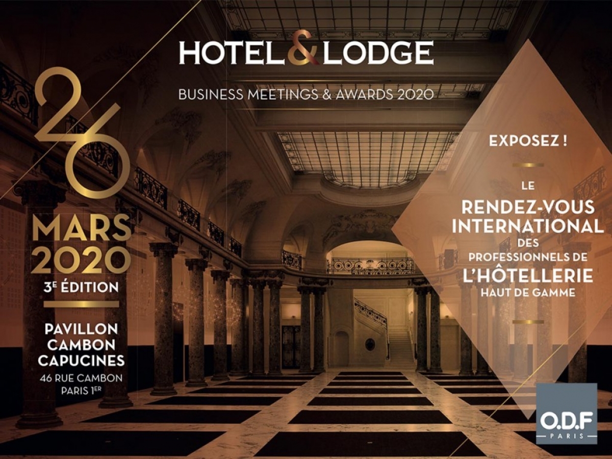Hotel & Lodge BMA 2020 at the prestigious Pavillon Cambon Capucines